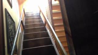 Antique Attic Ladder Antique Attic Stairs My retractable attic stairs [upl. by Sclar]