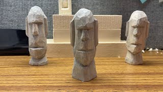 Easter Island Head Carving [upl. by Charlean]