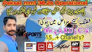 Paksat mm1 382e operational paksat mm1 C Band Chanel list  Paksat mm1  thanks to saim Alvi [upl. by Ak44]