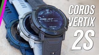 COROS VERTIX 2S InDepth Review  New Heart Rate Sensor amp GPS AccuracyTESTED [upl. by Dorison]