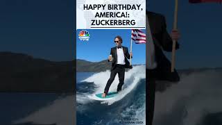 Mark Zuckerberg July 4 Video Breaks The Internet See How The Meta Boss Celebrated July 4  N18G [upl. by Biggs]