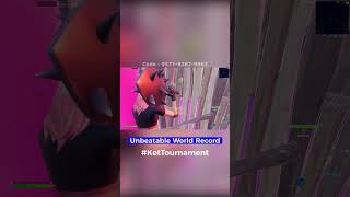 Unbeatable World Record 😱 fortnite fortniteclips gaming [upl. by Slaohcin]