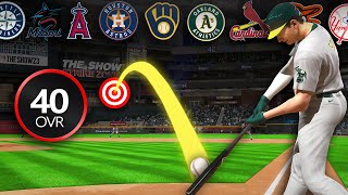 I Hit a Home Run with EVERY MLB Teams Worst Player [upl. by Santana]