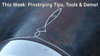 Pinstriping Tips and Tools [upl. by Ardnaek]