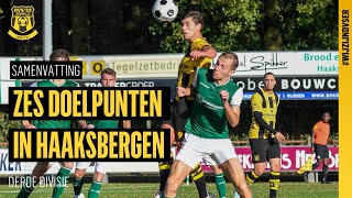 ZES DOELPUNTEN IN HAAKSBERGEN  Derde Divisie  Samenvatting [upl. by Otit19]