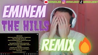 EMINEM REMIX THE HILL THE WEEKND REACTION [upl. by Almond]