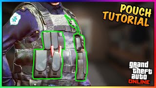 Easy How To Get Black Pouches Without Vest After Patch 169 GTA Online [upl. by Annovad669]