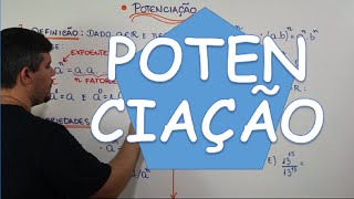 POTENCIAÇÃO PROPRIEDADES BÁSICAS [upl. by Bunce]