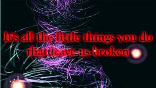 No self  Broken Lyrics [upl. by Valentia824]