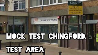 Mock Test From Chingford driving test area 2024 Chingford driving Test Route [upl. by Esirehc]