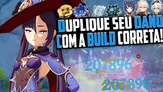 PORQUE VOCÊ Deve BUILDAR Sua MONA  ̗̀ CERTA ̖́ MELHOR Build ATUALIZADA F2p 2023 GENSHIN IMPACT [upl. by Artkele402]