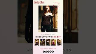 Upto 50 OFF on New Corset Collection  Corsetsnmore corsetmaker corset fashion corseting [upl. by Still276]