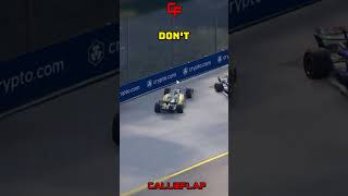 Daniel Ricciardo crashes out in Monza f1manager gaming racing formula1 lotus f1 [upl. by Enovi]