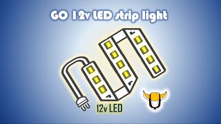 Let there be light Universal 12vLED Camping Striplight [upl. by Enyawad]