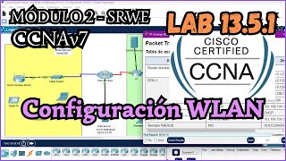 1351 Packet tracer  Configuracion WLAN Resolucion [upl. by Tracey]