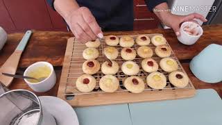 How to make coconut jam drops  Dilas coconut jam drops [upl. by Anehsak]