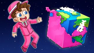 ¡Minecraft PERO TODO es ROSA 😮🩷✨ MINECRAFT PERO SILVIOGAMER [upl. by Gardol]