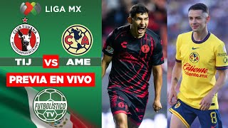 XOLOS TIJUANA VS CLUB AMÉRICA  LEÓN VS ATLAS EN VIVO 🚨 LIGA MX  APERTURA 2024 REACCIÓN EN DIRECTO [upl. by Ynalem]