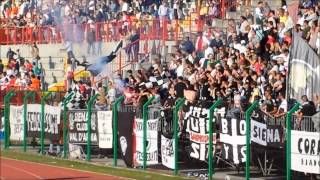 Tifosi della Robur Siena in trasferta a Gualdo Casacastalada [upl. by Meli]