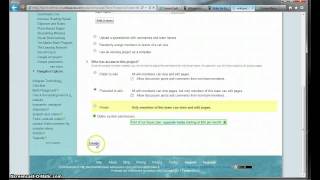 Using projects in Wikispaces [upl. by Maupin]