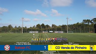 Footmania 2023  Jornada 3 Balloan FC x CD Venda do Pinheiro [upl. by Nima]