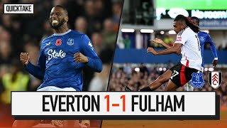 quotWhat could possibly go wrongquot  Everton 11 Fulham  QUICK TAKE [upl. by Bang915]