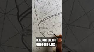 REALISTIC SKETCH USING GRID LINES [upl. by Cazzie371]