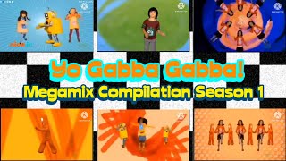 Yo Gabba Gabba Megamix Compilation Season 1 [upl. by Sosthina779]