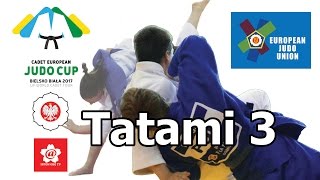 Cadet European Judo Cup Bielsko Biała 21 05 2017 Tatami III [upl. by Tobin]