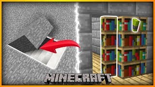 How To Build 5 EASY Secret amp Hidden Doors  Minecraft [upl. by Reffotsirhc18]