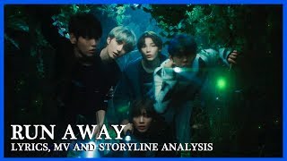 TXT RUN AWAY Meaning and Storyline Explained Lyrics and MV Breakdown and Analysis [upl. by Venditti827]