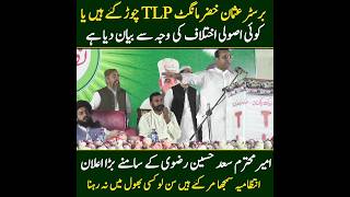 Barrister Usman Khizar Manghat bayan on tlp saad rizvi shorts shortsfeed viralvideo saadrizvi [upl. by Wernda]