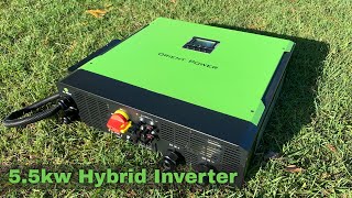 Orient Power 55kw Hybrid Inverter  First Look [upl. by Ynnol648]