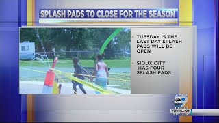 Splash Pads to close for the season [upl. by Santa]