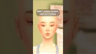 BEST sims 4 maxis match hair CC [upl. by Ennis]