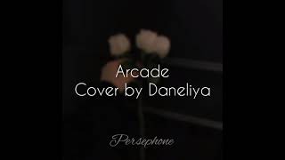 Ducan Laurence  Arcade cover by Daneliya  Myanmar Subtitles [upl. by Ellivro373]