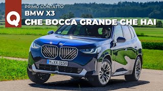 BMW X3 2025  La prova della 20 xDrive 20 208 cv e della M50 I6 398 cv [upl. by Patrich]