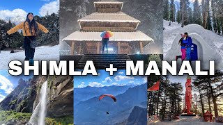 Shimla Manali Tour Guide  Shimla Manali Tourist Place  Shimla manali Tour plan and budget [upl. by Jacquelin]