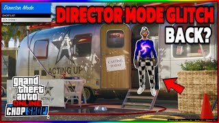 AFTER UPDATE GTA 5 ONLINE DIRECTOR MODE GLITCH BACK TESTING THE DM GLITCH AFTER PATCH 168 [upl. by Horwath109]