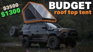 BEST Budget Roof Top Tent  Spacious Durable Camping Luxuries  Save money Discount Code [upl. by Clarita]