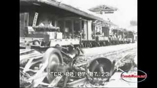 Stazione ferroviaria di Caserta bombardamento di venerdi 27 agosto 1943 [upl. by Olleina]