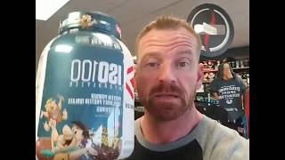 Supplement Review Dymatize Iso100 Coco Pebbles Whey Protein [upl. by Willetta]