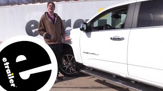 etrailer  WeatherTech EasyInstall NoDrill Mud Flaps Installation  2021 GMC Canyon [upl. by Riannon]