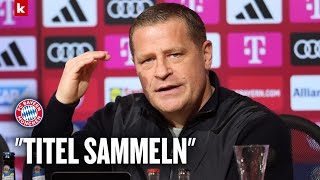 Eberls erste Worte beim FC Bayern München quotWir sind in der Jägerrollequot [upl. by Annirak]