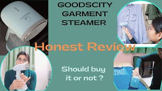 GOODSCITY Garment Steamer  Honest Review on Garment Steamer [upl. by Jolanta]