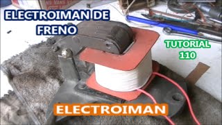 Electroiman de freno Tutorial de bobinados [upl. by Yelwar666]