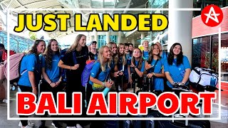 We are landed in Bali  Bali Airport Update [upl. by Orazal]