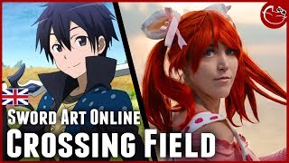 Crossing Field【Sword Art Online OP 1】ENGLISH COVER by Dress Up Town [upl. by Adeuga]