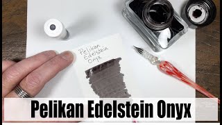 Pelikan Edelstein Onyx writing sample [upl. by Nirehtak]