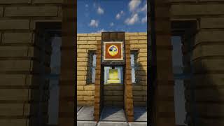 Working Grandfather Clock in Minecraft minecraft foryou shorts [upl. by Laresa]